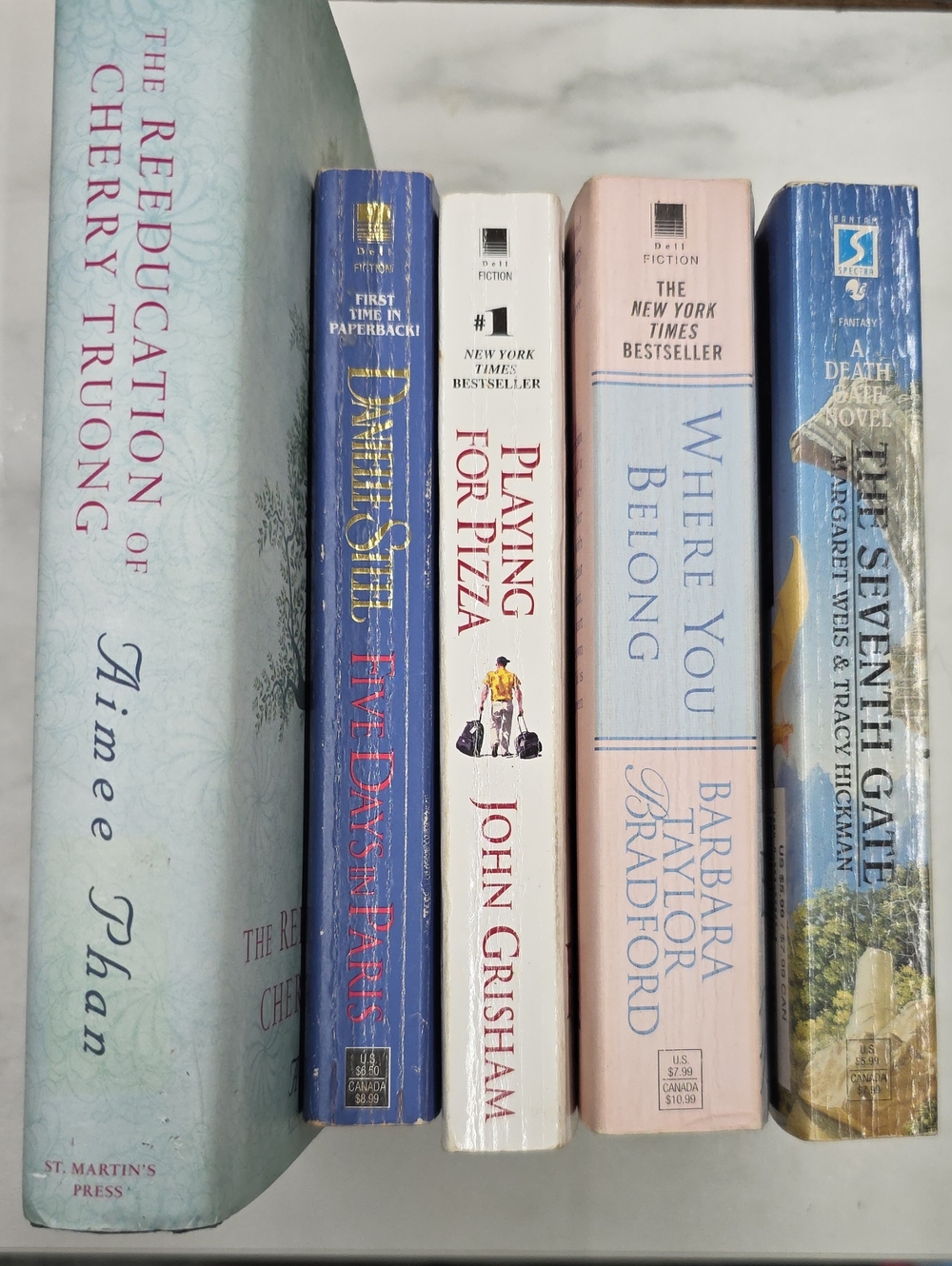 Bundle Of 5 Fiction #1 New York Times Bestsellers
